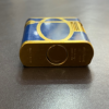 S.T.Dupont Gas Lighter Soubreny Blue Lacquer Gold - Image 8
