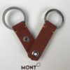 MONT BLANC 2 Ring Key Fob 38135
