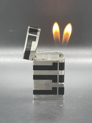 S.T. Dupont Palladium Lighter L2 #16742 Dual Flame