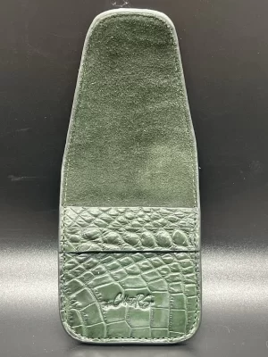 ThecollectoRS Alligator Lighter Case For S.T. Dupont Ligne 2 Green Style 3